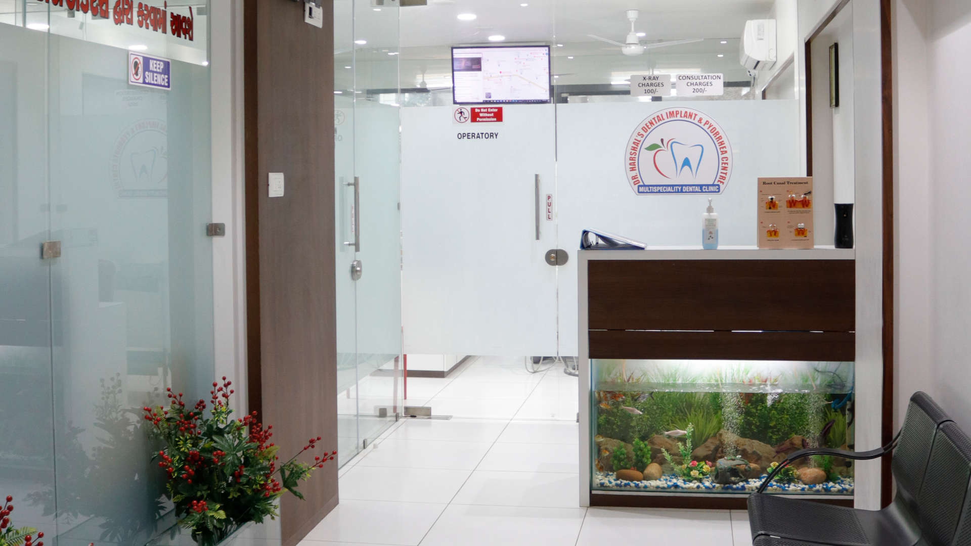 reception desk